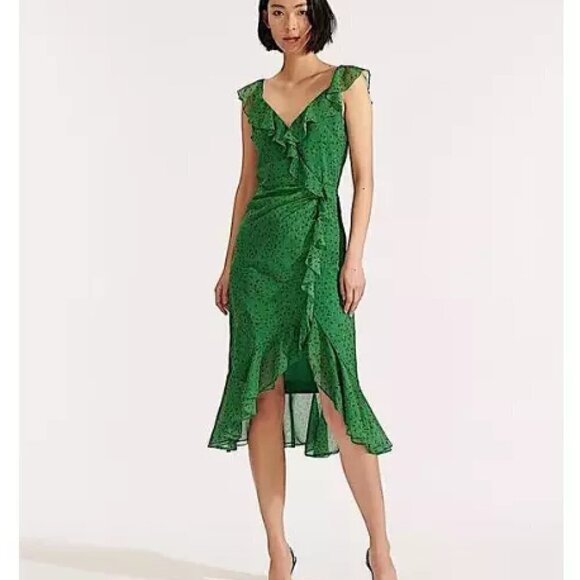 NWT Veronica Beard Amal 100% Silk Dress Sz 10 - Picture 1 of 11